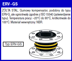 Kompensator ERV-GS Kompensator Elaflex