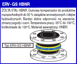 Kompensator ERV-GS HBNR Kompensator Elaflex